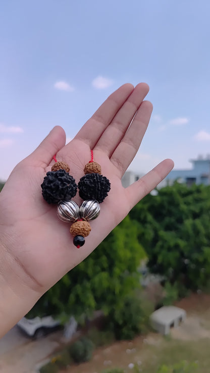 Vyapar Vriddhi Kavach | Certified 5, 7 & 8 Mukhi Rudraksha