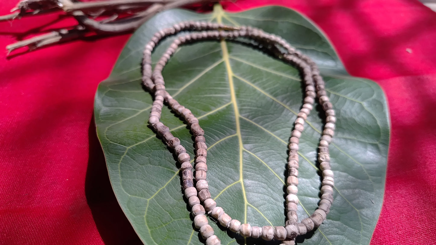 2-Round Tulsi Kanthi Mala | Certified Natural Tulsi | Vrindavan
