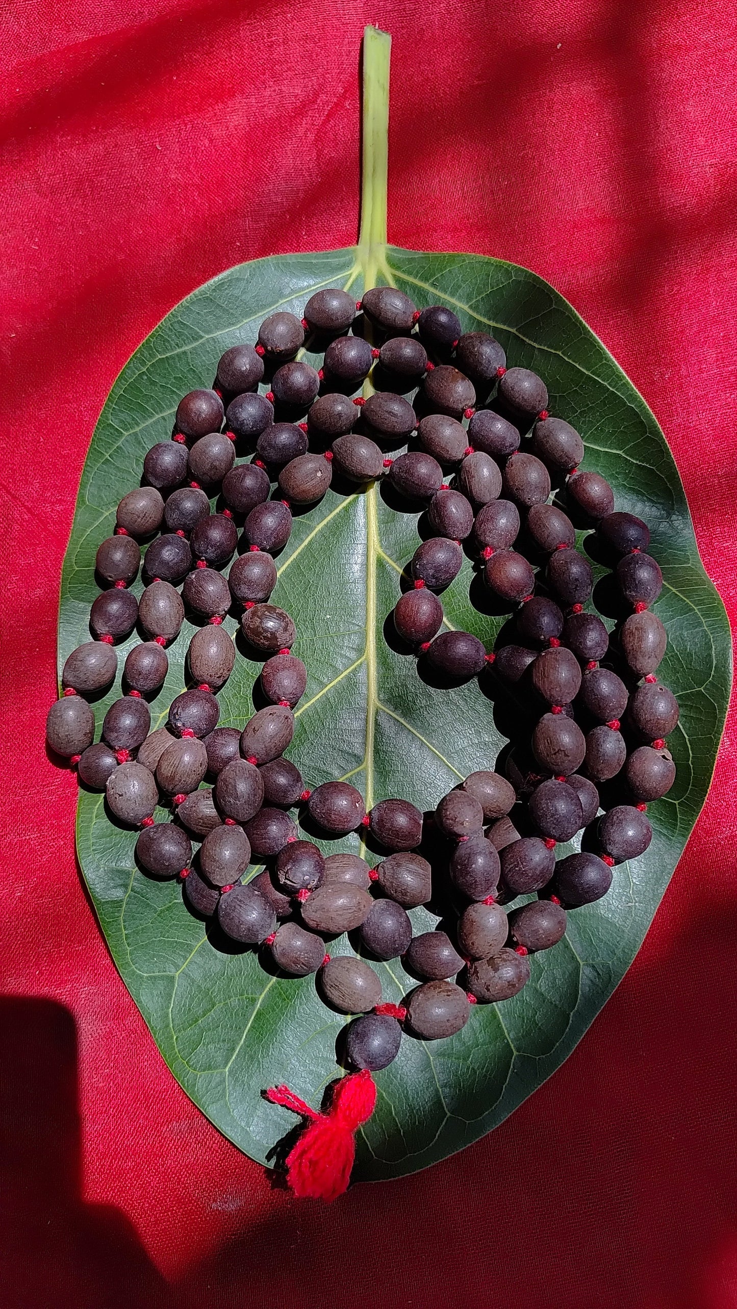 Kamal Gatta Mala | 108 Beads Jaap Mala | Natural Lotus Seeds | Certified