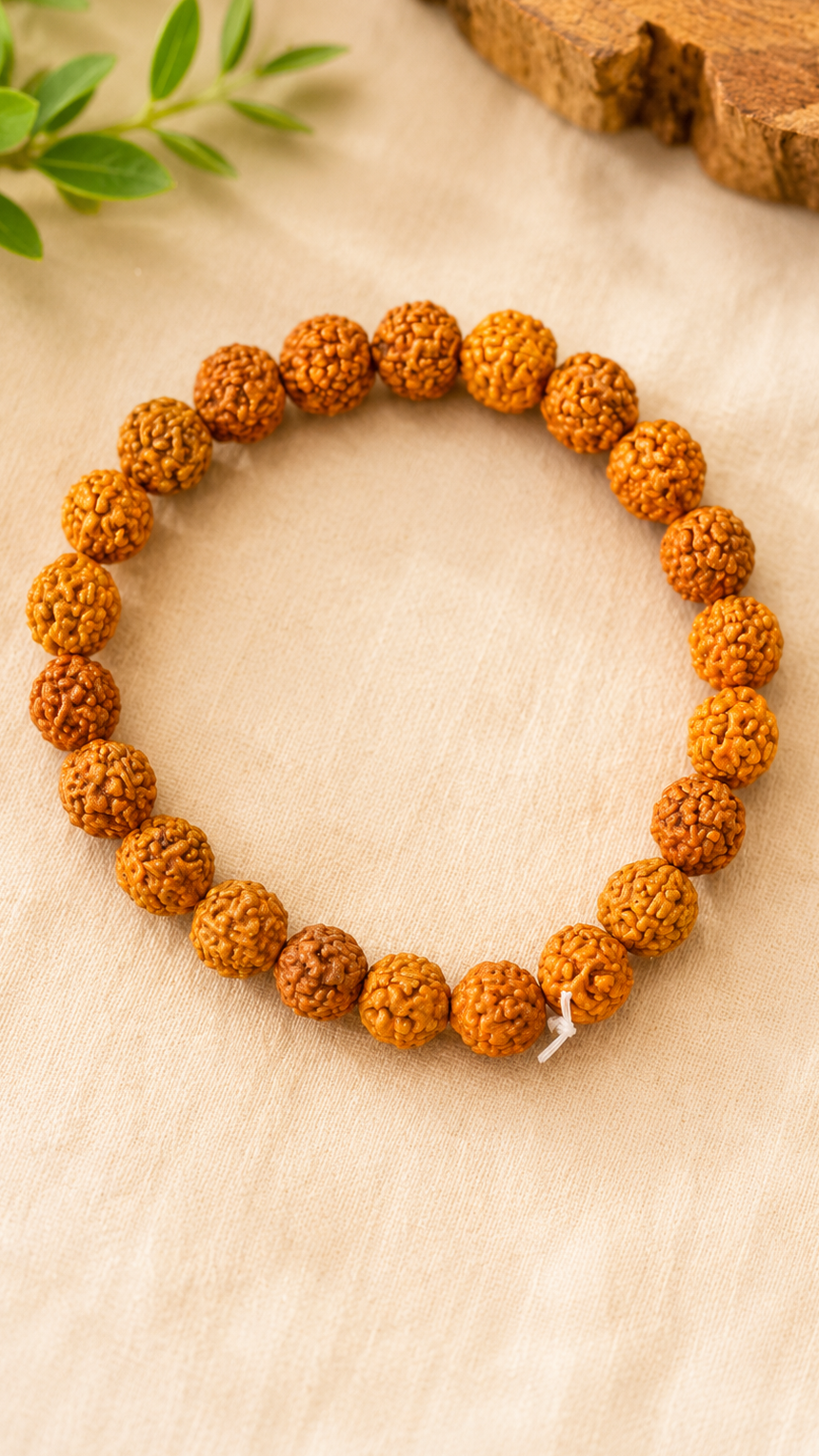Panchmukhi Rudraksha Bracelet | 5 Mukhi | MGL Certified