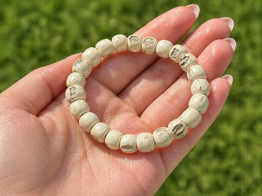 Tulsi Wood Bracelet 10mm | Certified 100% Natural Tulsi